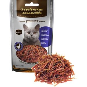деревенские лакомства для кошек