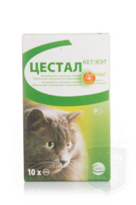 цестал для кошек