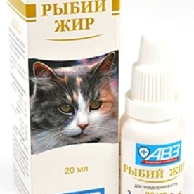 рыбий жир для кошек