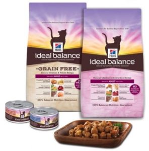 линейка корма ideal balance для кошек