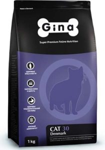 сухой корм для кошек gina
