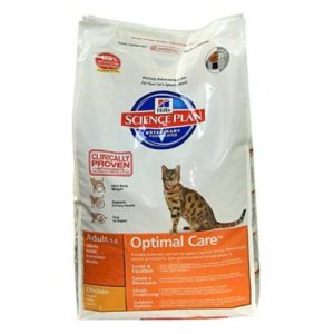 корм для кошек хиллс optimal care