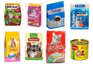 корм эконом класса для кошек