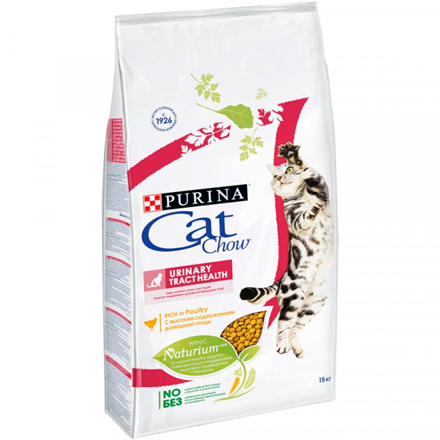 Главной особенностью кормаCAT CHOW Urinary Tract Health, является то, что по заверениям производителя корм предупреждает мочекаменную болезнь у взрослых кошек
