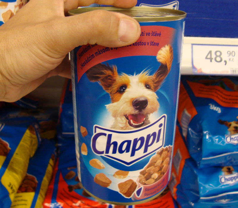 Производителем продукция бренда Chappi позиционируется в качестве универсального сухого рациона
