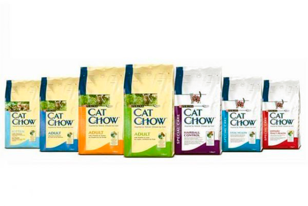 Корма CAT CHOW подходят для всех групп кошек