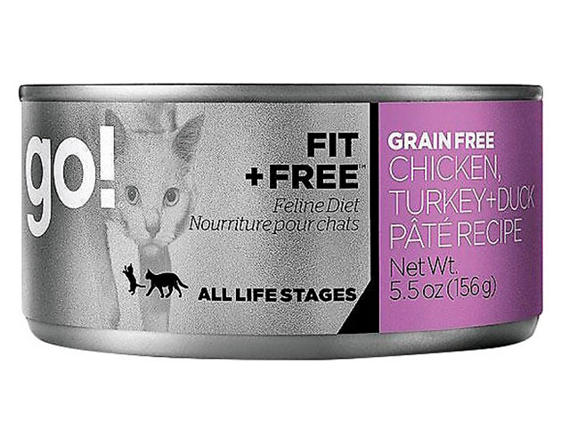 Корм для кошек GO! FIT + FREE предназначен для ежедневного употребления питомцем
