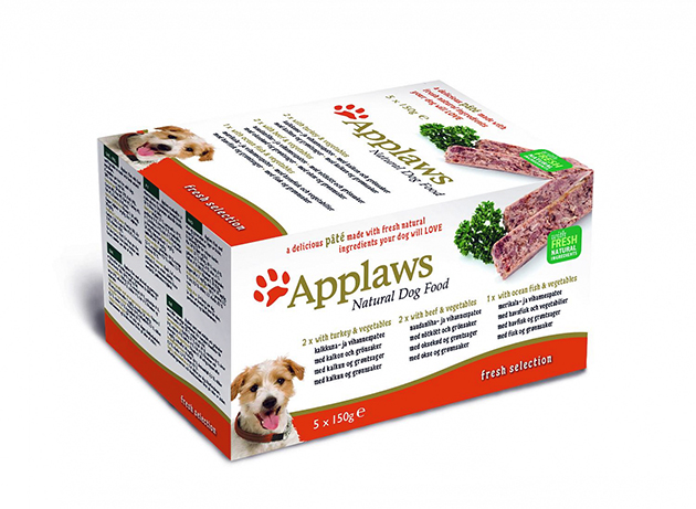 Корма Applaws для собак в плане цены, держаться в среднем ценовом сегменте