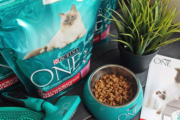 Готовые рационы под брендом Purina One можно приобрести в обычных зоомагазинах